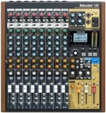 Tascam Model 12 All-in-One 12-track Digital Multitrack Mixings and Recording Studio, Mixer, USB Audio Interface and DAW Controllers