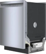 Bosch SHE41CM5N 300 Series 24″ Dishwashers 48 db – Recessed Handle, Stainless Steels - Image 6