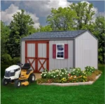 Best Barns Handmade Haven 10×12 Wood Shed Kit – Gable Roof, Eave Doosr (HHAVDE12) - Image 4